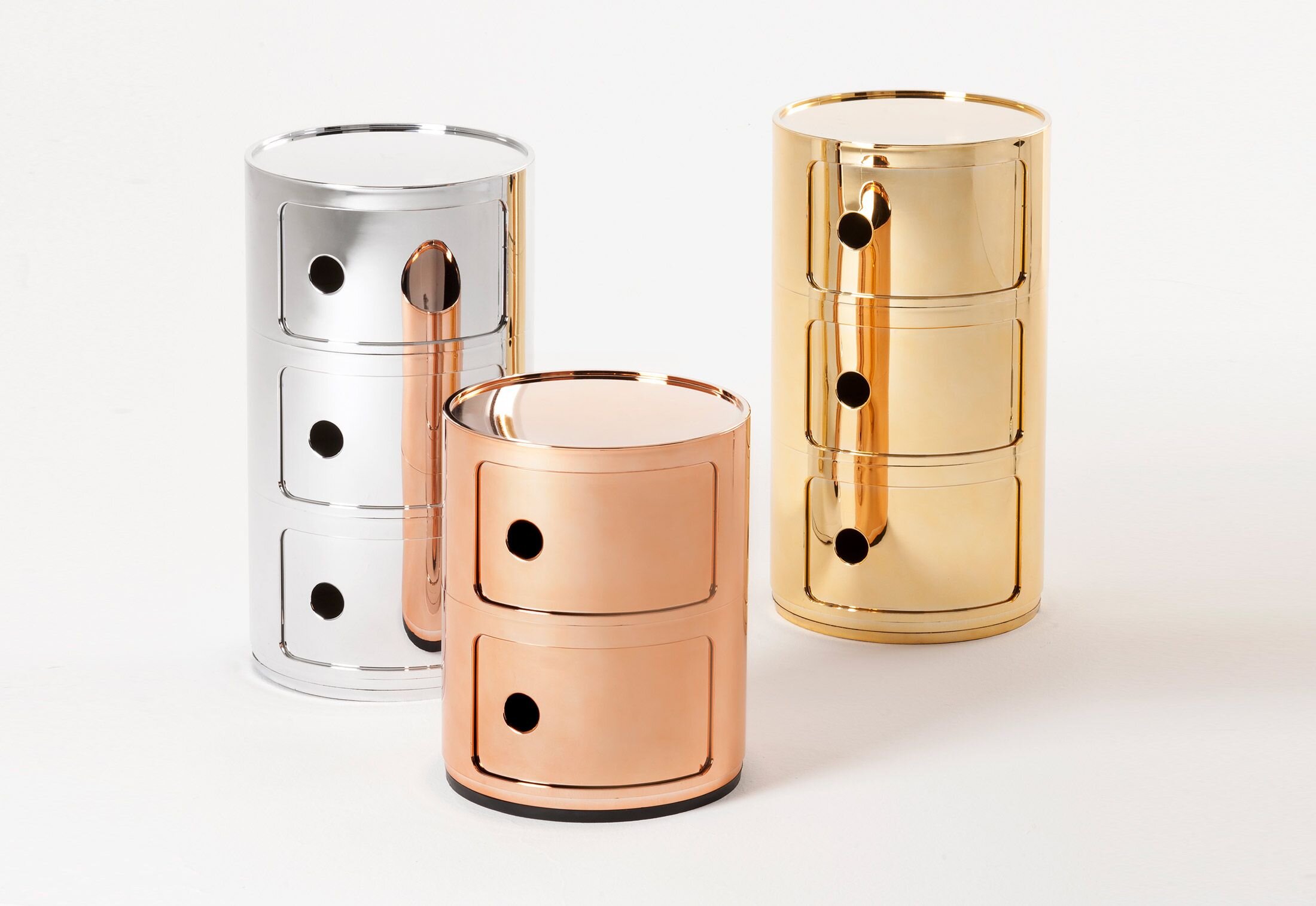 Componibili Round Storage by Kartell Furniture Accessories Componibili Round Storage by Kartell Furniture Accessories